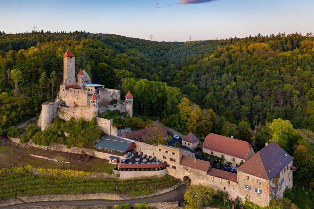 Hotel-Restaurant Burg Hornberg Неккарциммерн Екстер'єр фото