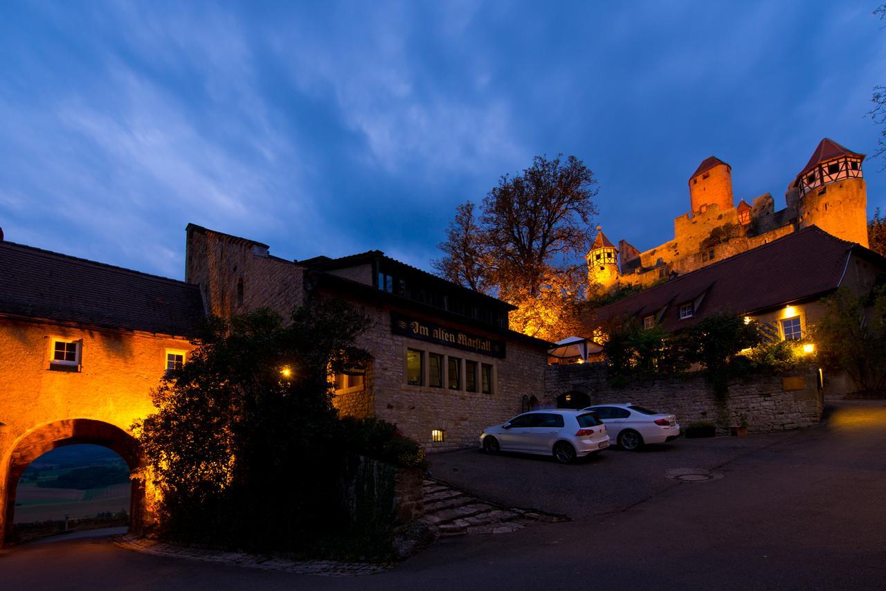 Hotel-Restaurant Burg Hornberg Неккарциммерн Екстер'єр фото